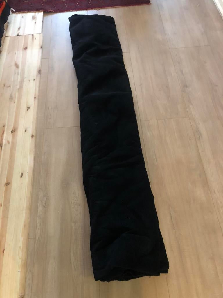 Naaldvilt rol zwart 200*500cm, Ophalen of Verzenden, Nieuw, Los Vilt