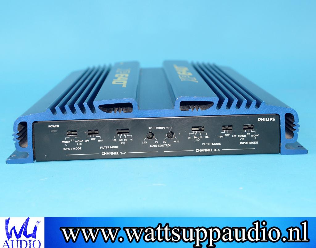 Philips XP640 4 kanaals versterker / Made in Japan, Gebruikt, ., Ophalen of Verzenden, .