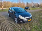 Opel Corsa 1.2 16V 5D 2012 Zwart, Auto's, Voorwielaandrijving, Zwart, 4 cilinders, 1229 cc