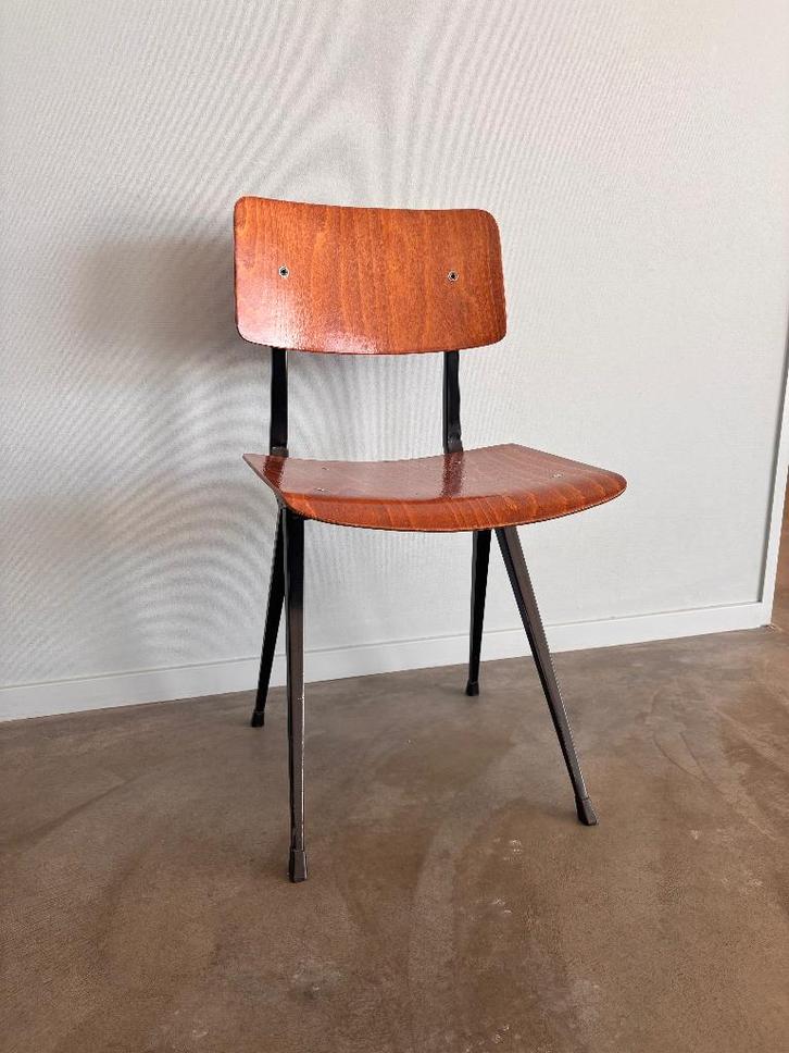 Originele Ahrend Result stoel, vergaderstoel, 4 stuks, Huis en Inrichting, Stoelen, Zo goed als nieuw, Vier, Bruin, Ophalen