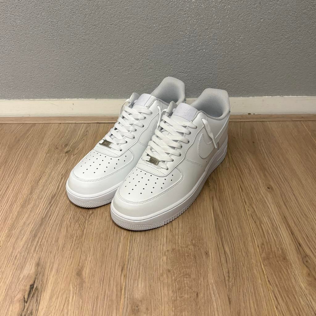Nieuwe Nike Air Force 1 - Maat 45, Ophalen of Verzenden, Nieuw, Wit, Sneakers of Gympen