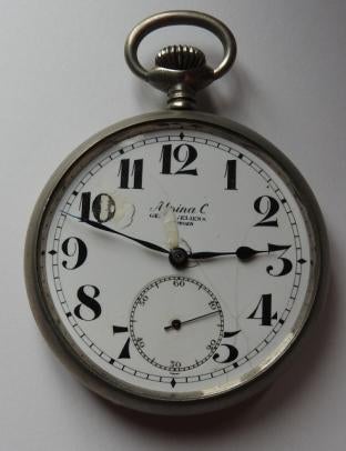 Zakhorloge antiek: Alpina C., Ophalen of Verzenden