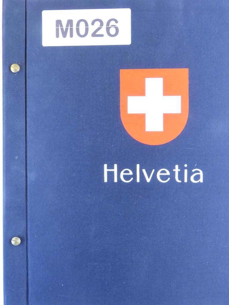 DAVO ZWITSERLAND begin tot 1975 - met zegels - (M26) - 1/2 -, Postzegels en Munten, Postzegels | Volle albums en Verzamelingen