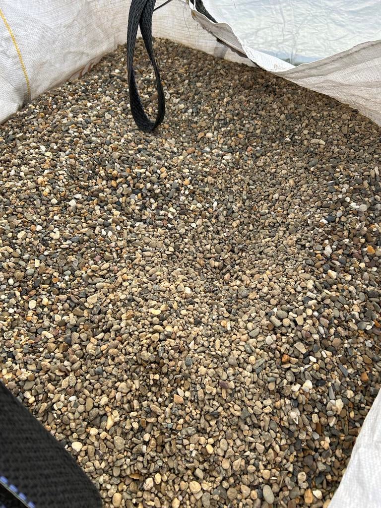 Siergrind in big bag - Diverse kleuren en maten, Overige materialen, Ophalen of Verzenden, Zo goed als nieuw, Grind