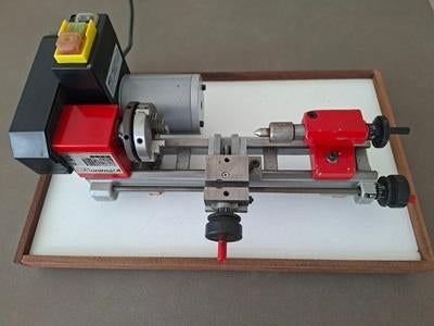 Metaaldraaibank Emco Unimat 4, Ophalen of Verzenden, Zo goed als nieuw, Metaaldraaibank, Minder dan 500 mm