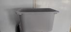 2 grijze Ikea bakken, Huis en Inrichting, Woonaccessoires | Schalen en Manden, Ophalen of Verzenden