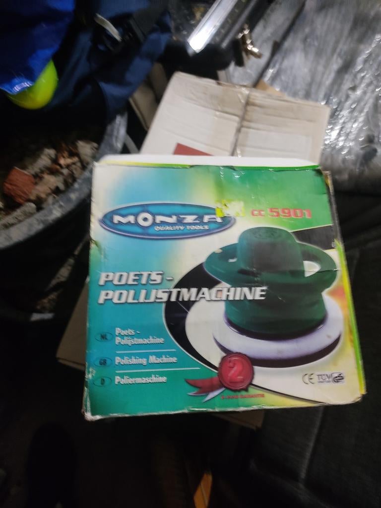 Monza Poets-Polijstmachine CC 5901, Doe-het-zelf en Verbouw, Ophalen of Verzenden, Gebruikt, Minder dan 600 watt, Overige typen