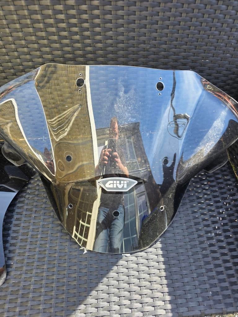 Givi windscherm voor Piaggio MP3, Motoren, Ophalen of Verzenden, Gebruikt