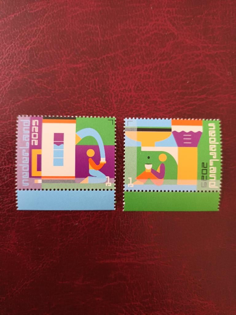 Twee zegels uit 2025 > Luxe postfris > Kijk !, Verzenden, Na 1940, Postfris