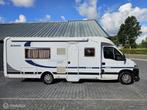 Dethleffs RT 7014 Half-integraal ☆Enkele bedden, Airco☆, Caravans en Kamperen, Overige merken, Luifel, Bedrijf, Half-integraal