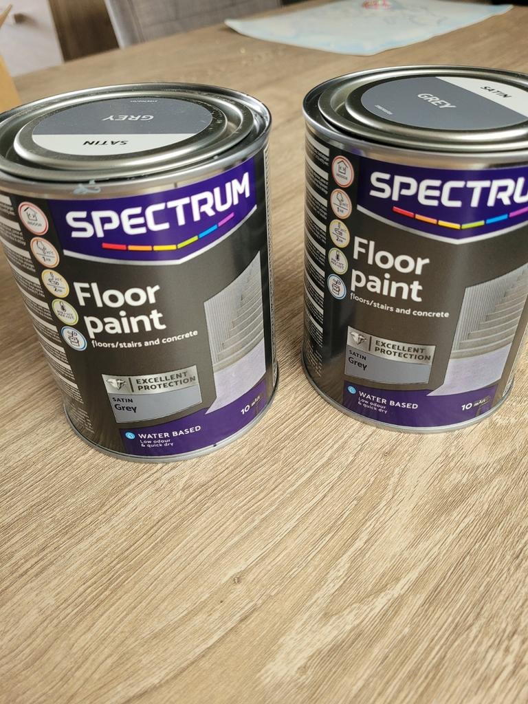 Betonverf grijs, Doe-het-zelf en Verbouw, Verf, Beits en Lak, Nieuw, Ophalen of Verzenden, Verf, Grijs