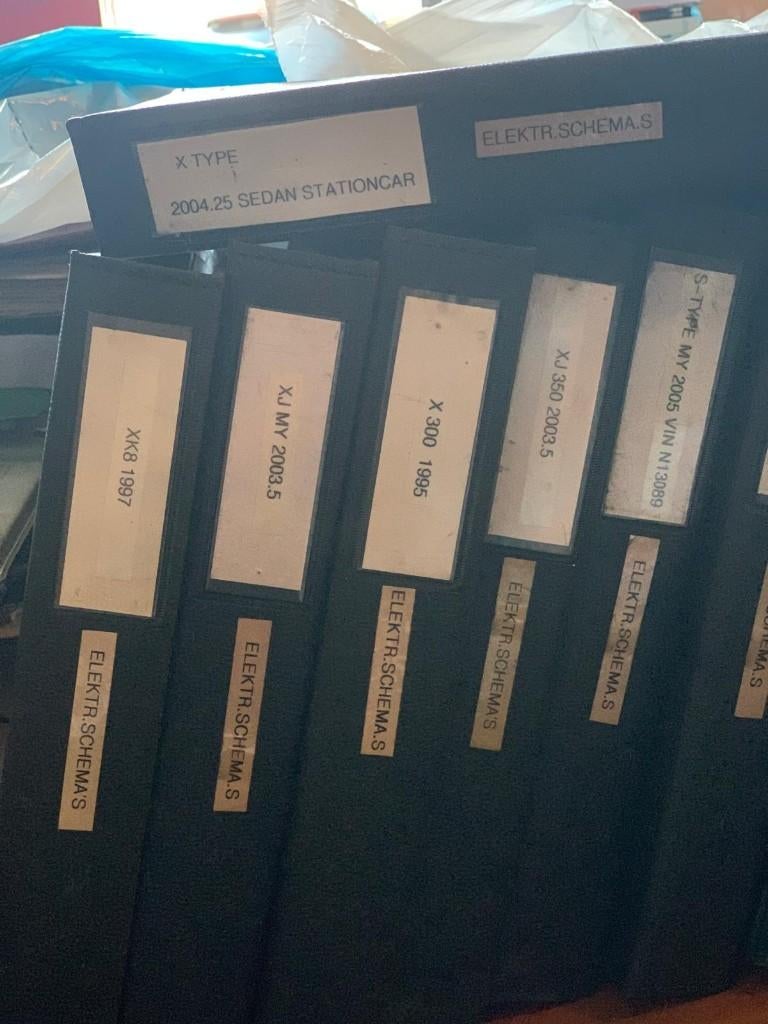 Jaguar S-type MY 2005 elektrische schema's, Auto diversen, Handleidingen en Instructieboekjes, Ophalen of Verzenden