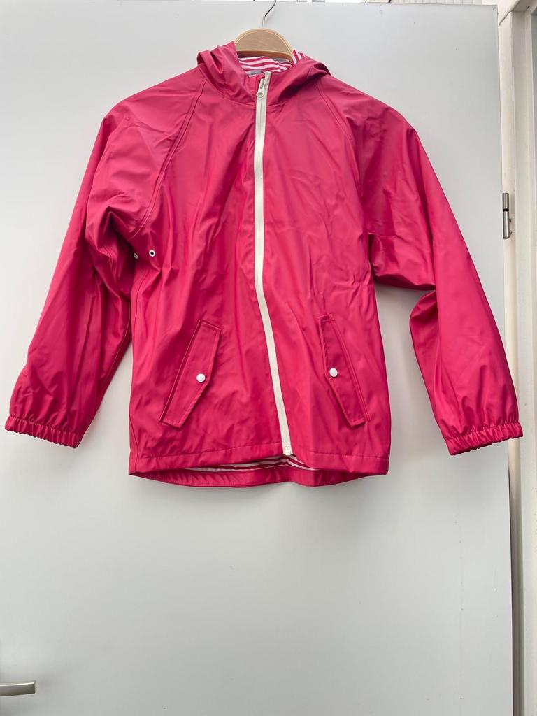 Mountainpeak regenjas roze maat 164, Kinderen en Baby's, Kinderkleding | Maat 164, Ophalen of Verzenden, Gebruikt, Meisje, Jas