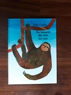 De luiaard die niet lui was   van  Eric Carle  , Boeken, Kinderboeken | Kleuters, Ophalen of Verzenden, Zo goed als nieuw, Fictie algemeen