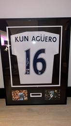 Gesigneerd & Ingelijst shirt Sergio Agüero 2013-14 Beckett, Sport en Fitness, Voetbal, Ophalen of Verzenden, Nieuw, Shirt