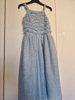 Feest/glitter jurk 134/140, Ophalen of Verzenden, Zo goed als nieuw, Meisje, Jurk of Rok