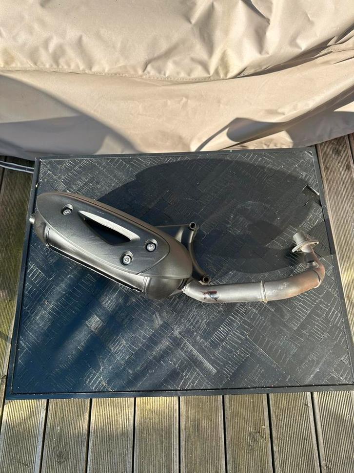 Originele Zip Iget Euro5 uitlaat, Fietsen en Brommers, Brommeronderdelen | Scooters, Gebruikt, Piaggio, Uitlaat, Ophalen