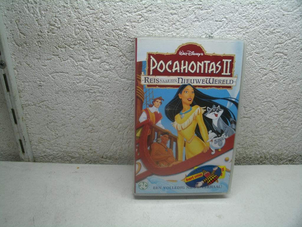 vhs 170a pocahontas 2 reis naar een nieuwe wereld, Alle leeftijden, Ophalen of Verzenden, Zo goed als nieuw