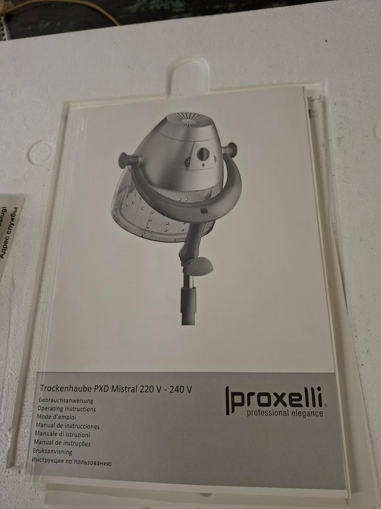 Professionele Proxelli Mistral Droogkap, Ophalen of Verzenden, Nieuw, Haarverzorging