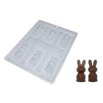 Bwb konijn mini chocolade mal NIEUW, Ophalen of Verzenden, Nieuw, Taarten of Cupcakes, Versiering