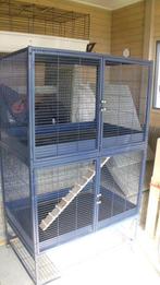 grote kooi voor chicilla / fret /rat / eekhoorn / konijn, Dieren en Toebehoren, Ophalen, Kooi, Zo goed als nieuw, Konijn