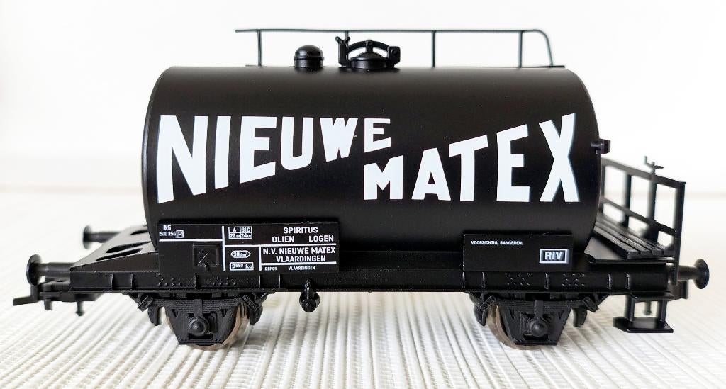 NS ketelwagen Nieuwe Matex - Piko art. 97157, Gelijkstroom, Analoog, Wagon, Zo goed als nieuw