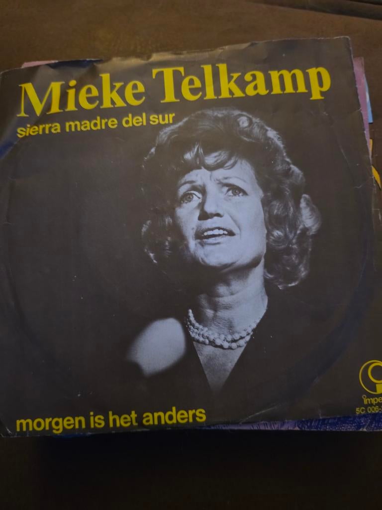 Mieke Telkamp - Sierra Madre del Sur / Morgen is het anders, Gebruikt, 7 inch, Single, Ophalen of Verzenden