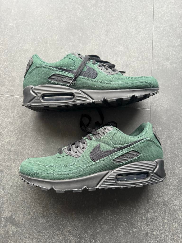 Nike Air Max 90 Groen Zwart, Kleding | Heren, Schoenen, Ophalen of Verzenden, Nieuw, Zwart, Sneakers of Gympen