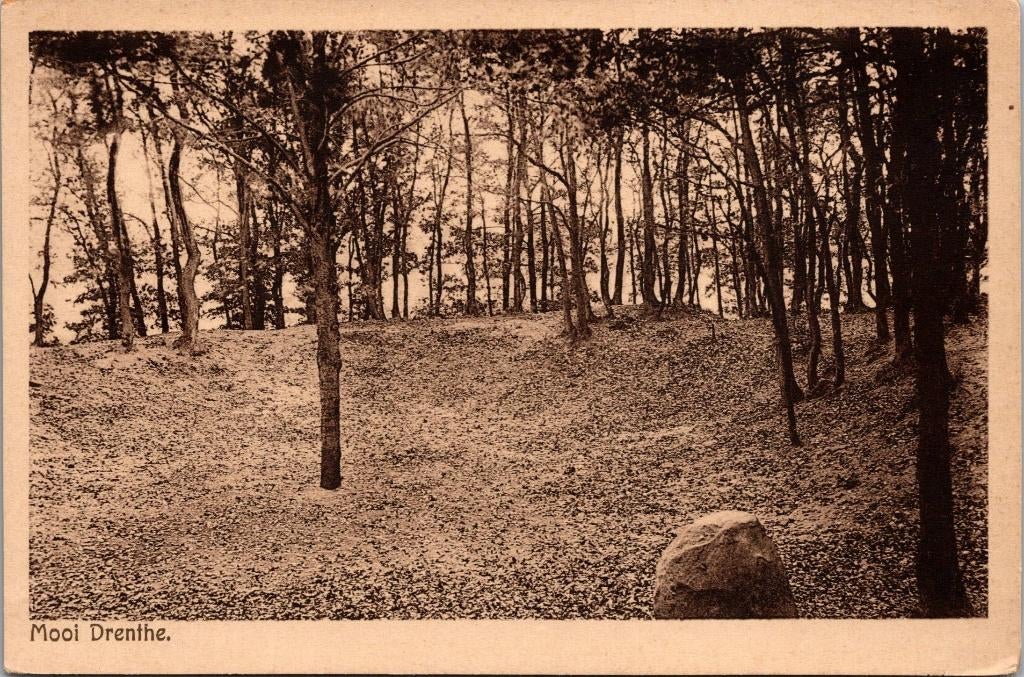 Ballöerkuil bij Rolde - Mooie Drenthe, Verzenden, Voor 1920, Ongelopen, Drenthe