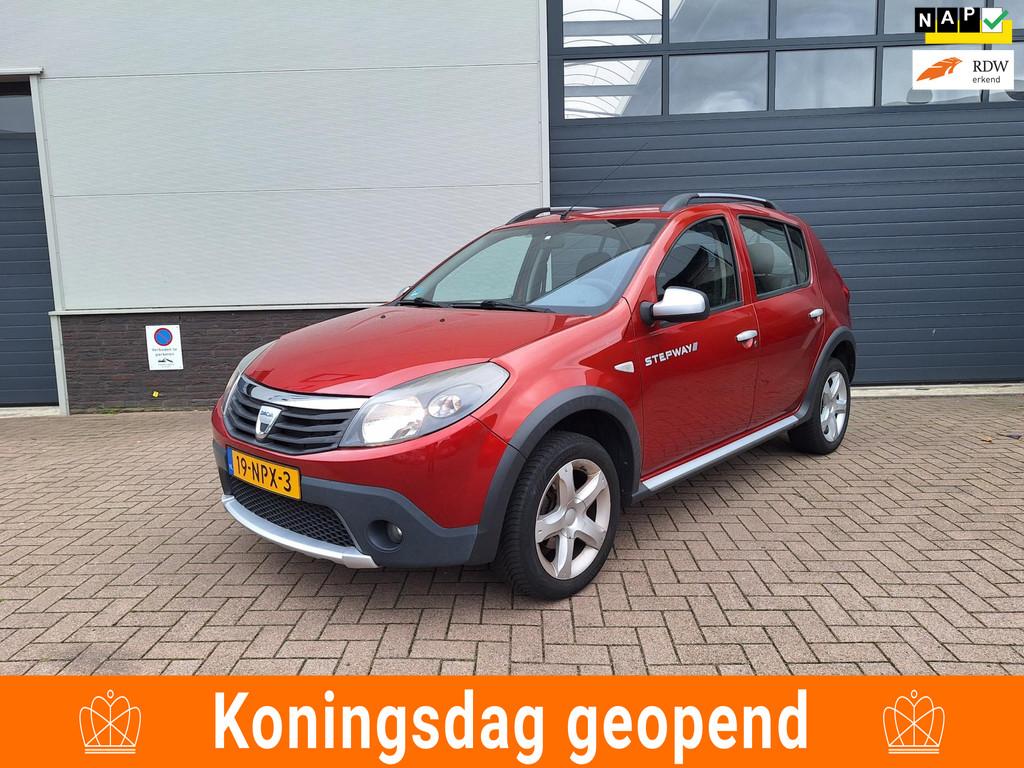 Dacia Sandero |1.6 Stepway | Airco | Leuke kilometerstand |, Auto's, Dacia, 4 cilinders, 1070 kg, Origineel Nederlands, Bedrijf