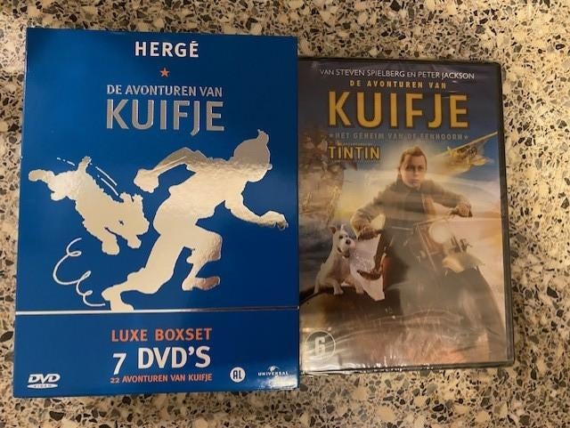 Kuifje DVD Collectie, Ophalen of Verzenden, Zo goed als nieuw, Actie en Avontuur, Alle leeftijden