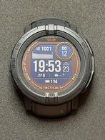 Garmin Instinct 2 Solar Tactical GPS Horloge WEINIG GEBRUIKT, Sieraden, Tassen en Uiterlijk, Sporthorloges, Afstand, Zwart, Ophalen of Verzenden