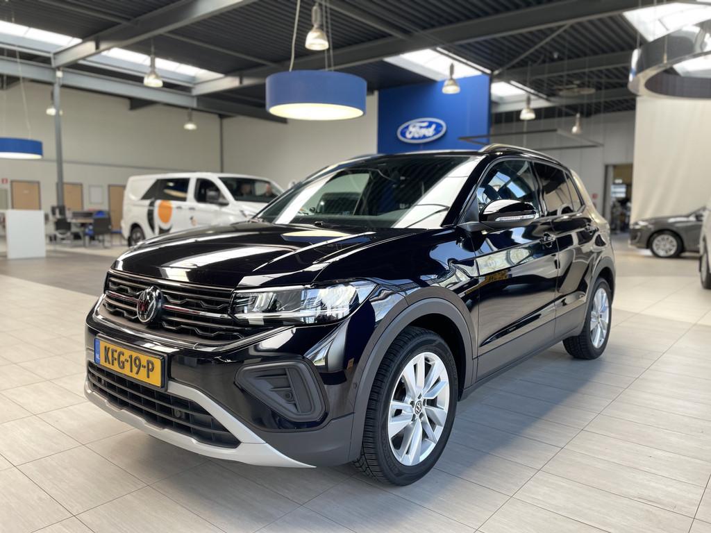 Volkswagen T-Cross TSI Goal Edition 115pk | Trekhaak | Stoel, Gebruikt, 116 pk, Zwart, Bedrijf