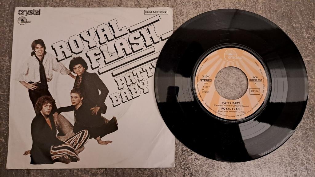 Royal flash  - Patty baby, Gebruikt, 7 inch, Single, Ophalen of Verzenden