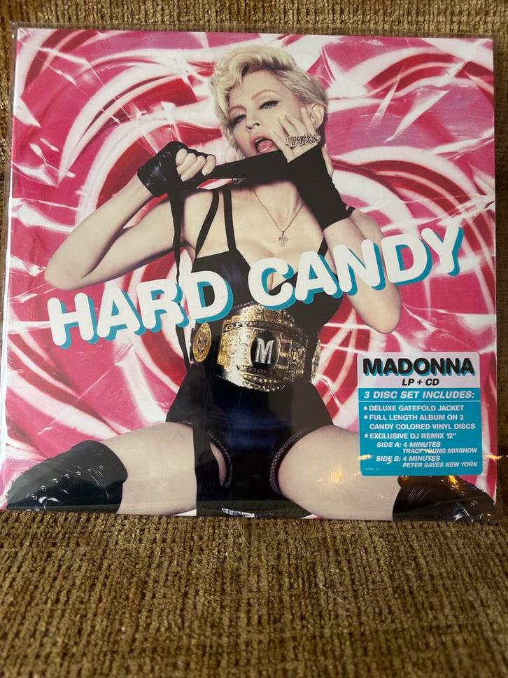 Madonna - Hard Candy LP + CD - Mint & Geseald!, Cd's en Dvd's, Vinyl | Pop, Nieuw in verpakking, 2000 tot heden, 12 inch, Ophalen of Verzenden