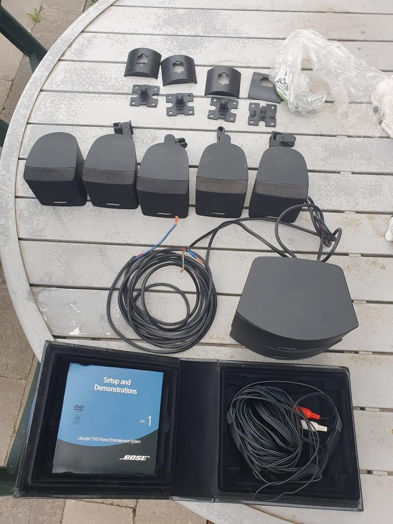 Bose Luidsprekers met Calibratie Set, Ophalen, Gebruikt, Bose, 120 watt of meer