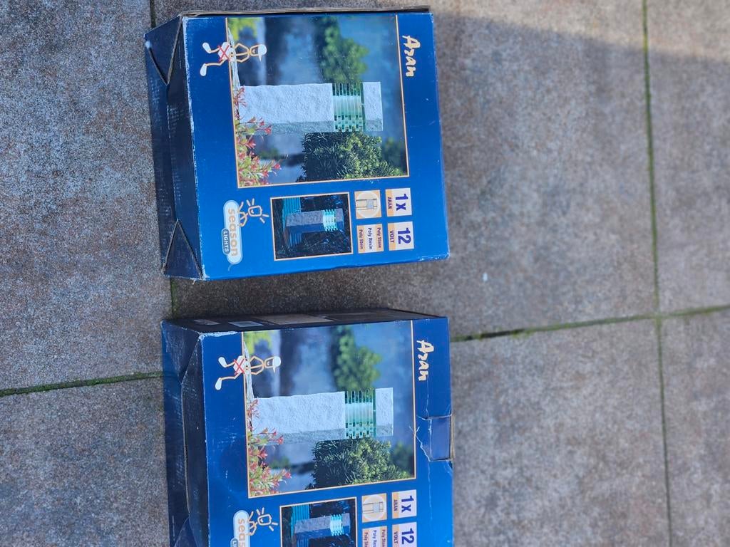 2 Nieuwe Tuinlampen - Aran Season Lights, Minder dan 50 watt, Wandlamp, Nieuw, Ophalen of Verzenden