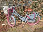 Popal Meisjesfiets 22 inch met slot en fietsmand, Ophalen, Gebruikt, 20 inch of meer, Popal