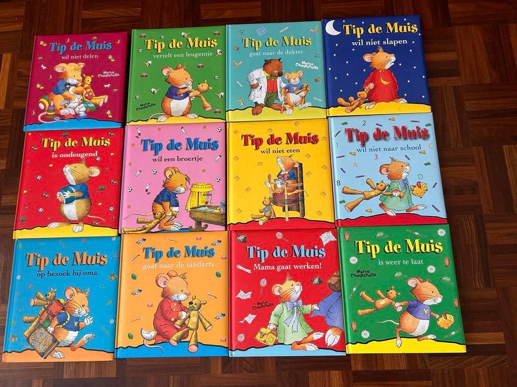 Grote collectie Tip de Muis boeken - 12 stuks, Ophalen of Verzenden, Zo goed als nieuw, Fictie algemeen