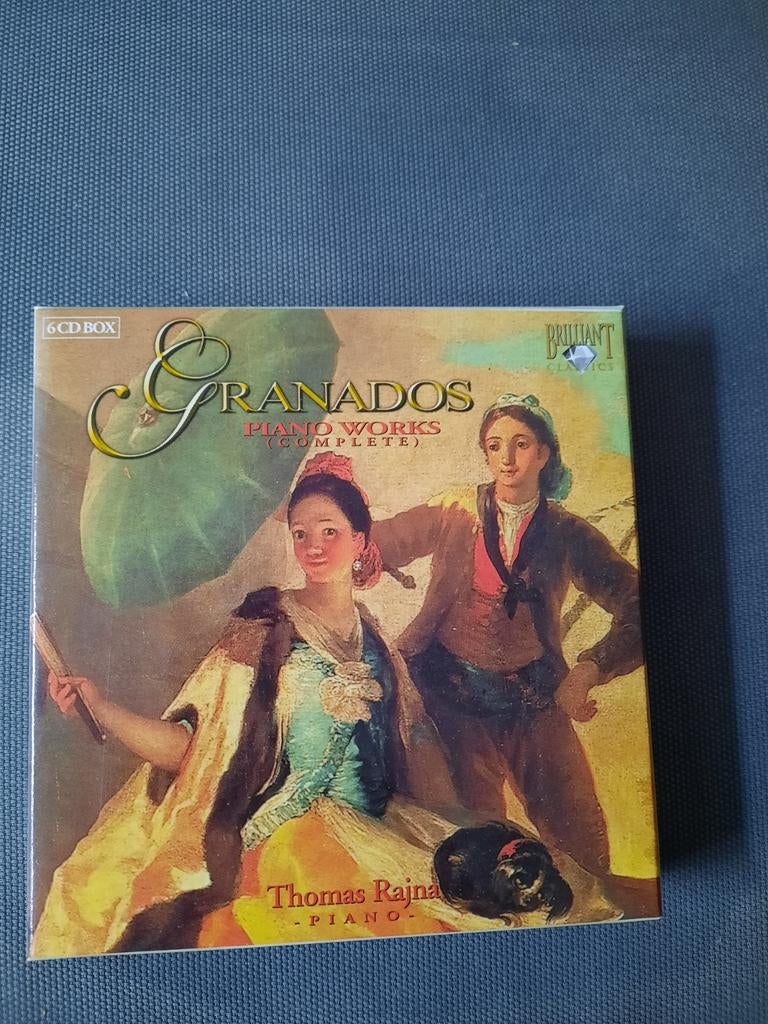 Granados: Complete Piano Works - 6 CD Boxset, Kamermuziek, Boxset, Ophalen of Verzenden, Zo goed als nieuw