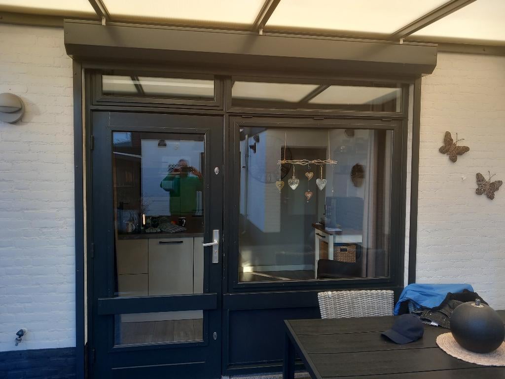 Dubbel glas, Doe-het-zelf en Verbouw, Glas en Ramen, Ophalen, Gevelraam of Ruit, Gebruikt, 80 tot 120 cm