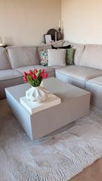 Zwevende salontafel in beton ciré 80x80cm, Ophalen