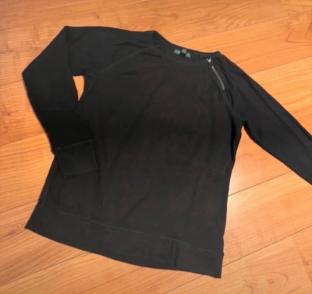Zwarte Ralph Lauren trui maat L, Ophalen of Verzenden, Zo goed als nieuw, Maat 42/44 (L), Zwart
