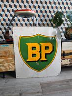 BP emaille bord oud logo 77x71 cm, Verzamelen, Ophalen of Verzenden