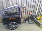 Elektrische bakfiets, Fietsen en Brommers, Fietsen | Bakfietsen, Ophalen, Gebruikt, 4 kinderen of meer, Huif