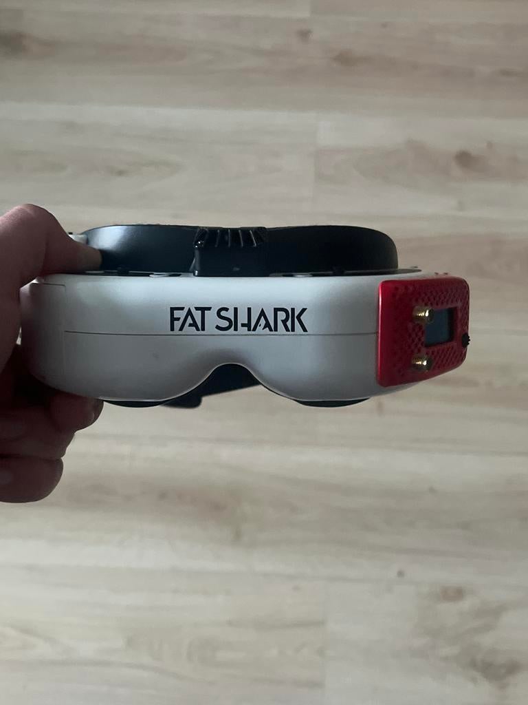 Fat Shark FPV Goggles met accessoires, Gebruikt, Quadcopter of Multicopter, Met camera, Overige typen