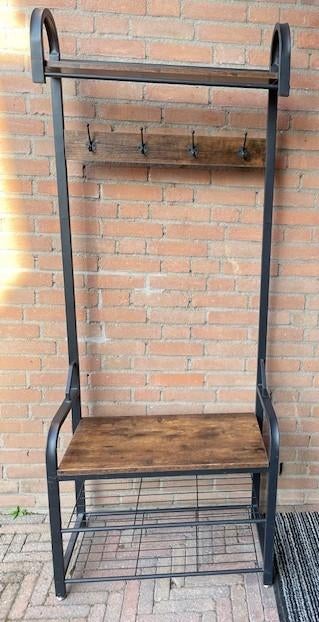 Staande kapstok 70x35x177cm, Huis en Inrichting, Woonaccessoires | Kapstokken, Ophalen, Gebruikt, Metaal, Staande kapstok