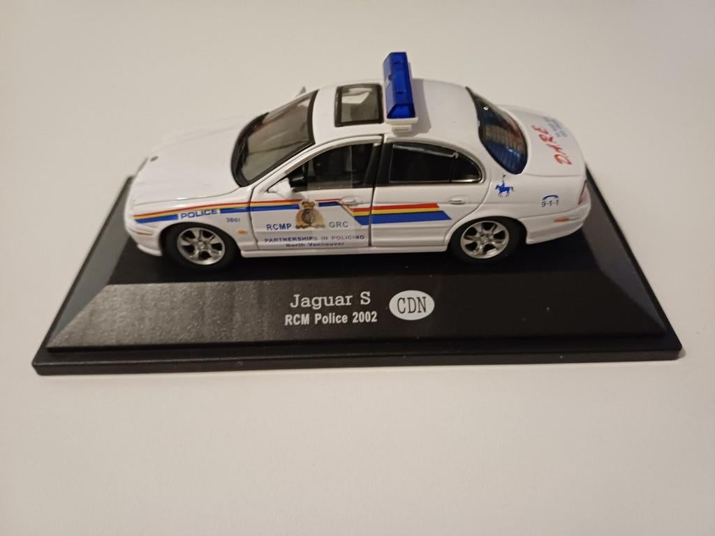 Jaguar S RCM Police 2002 - Diecast Model 1:43, Ophalen of Verzenden, Nieuw, Auto, Overige merken