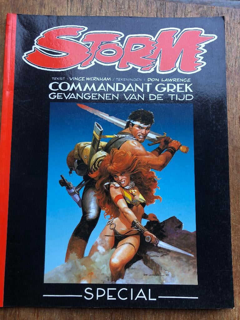 Storm Special; Commandant Grek; Gevangenen van de Tijd, Eén stripboek, Ophalen of Verzenden, Zo goed als nieuw, Don Lawrence, Martin Lodewijk