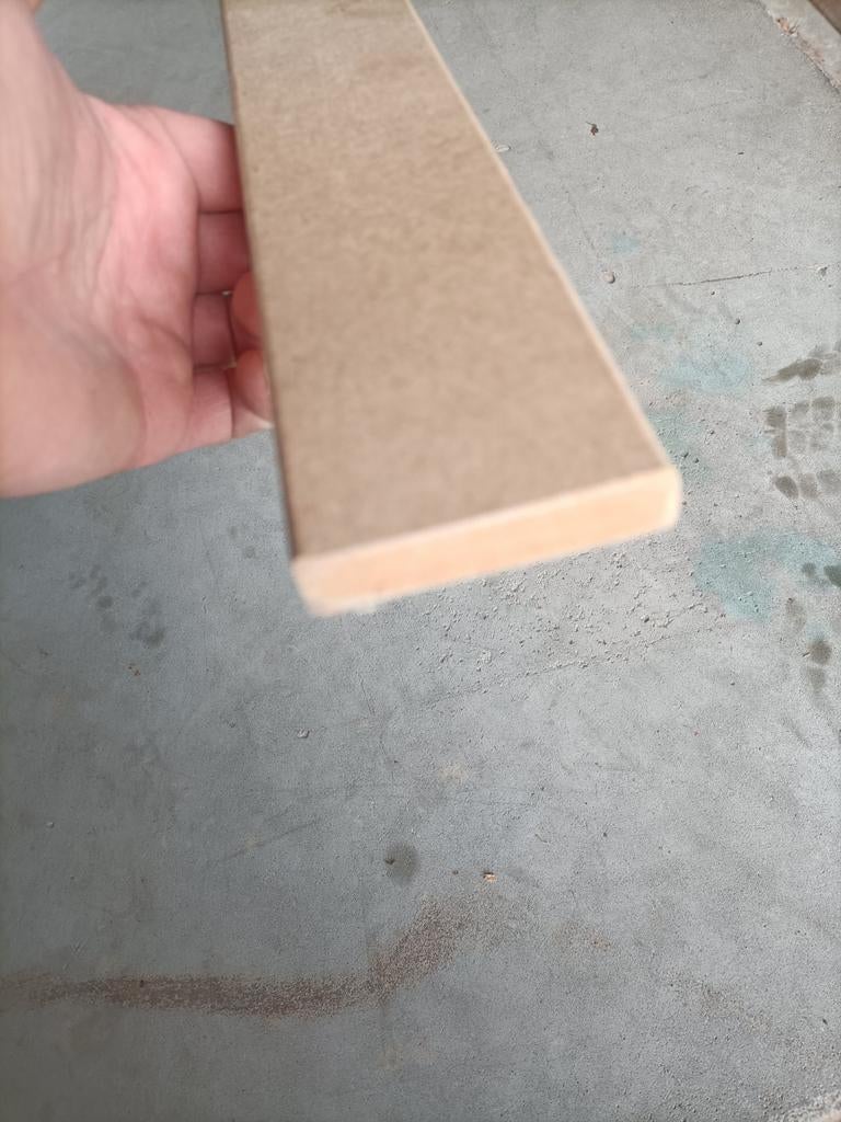 MDF Plint - Onbehandeld, Ophalen, Nieuw, Mdf, 250 cm of meer